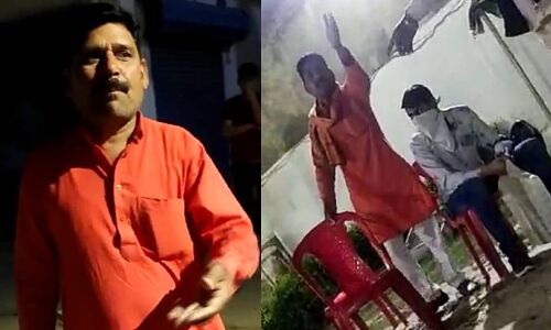 पुलिस ने BJP नेता से पूछा घर से बाहर निकलने का कारण तो पूरे थाने को घर बुला मंगवाई माफी