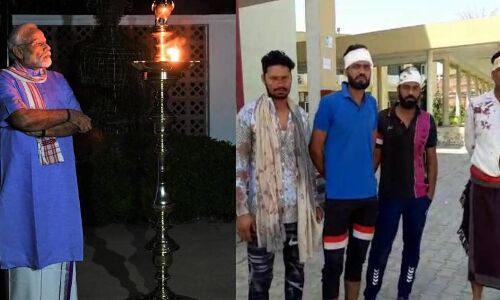 प्रधानमंत्री के आह्वान पर लाइट बंद करके दीये न जलाने पर गुरुग्राम और जींद में मुस्लिम परिवारों पर हमला