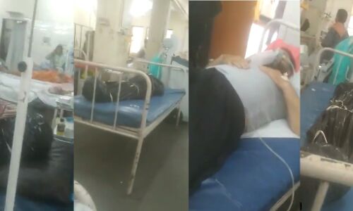 मुंबई में शवों के बीच चल रहा कोरोना मरीजों का इलाज, वीडियो हुआ वायरल