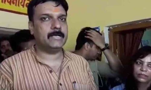 भाजपा विधायक शशांक त्रिवेदी ने अन्न का किया त्याग, गरीब भूखे हैं, कैसे करूँ भोजन