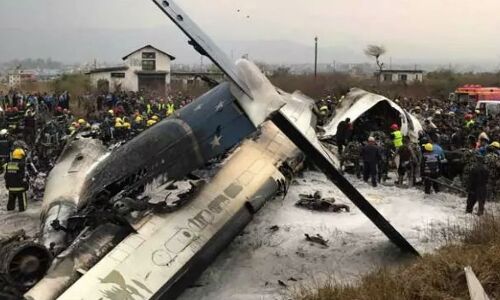 काठमांडू में विमान हुआ दुर्घटनाग्रस्त, 50 के मरने की आशंका