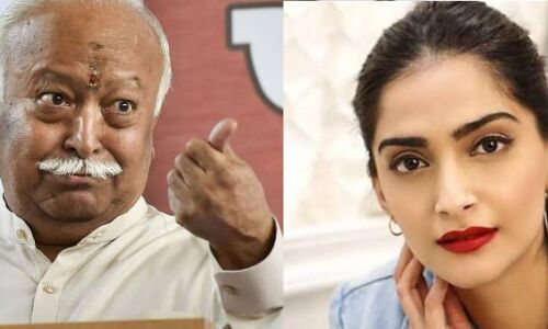 संघ प्रमुख मोहन भागवत के बयान को क्यों कहा अभिनेत्री सोनम कपूर ने मूर्खतापूर्ण
