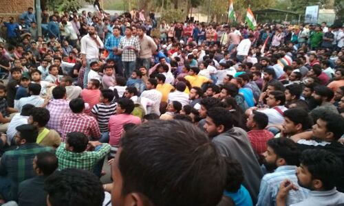 बीजेपी ने फैलाया झूठ, नहीं हुआ एसएससी आंदोलकारियों का धरना खत्म