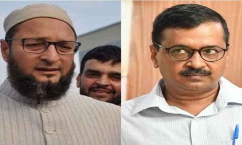 केजरीवाल पर भड़के ओवैसी, कहा- एक CM  को व्हाट्स एप मैसेज के लिए मसाला नहीं बनाना चाहिए