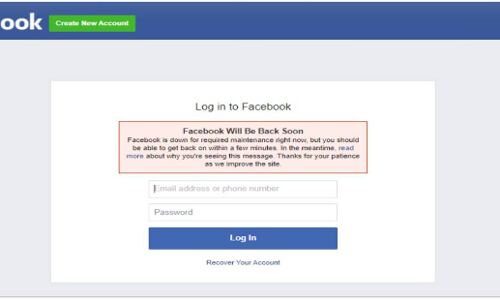 पॉपुलर सोशल मीडिया साइट्स फेसबुक-इंस्टाग्राम हुए डाउन, लोग परेशान