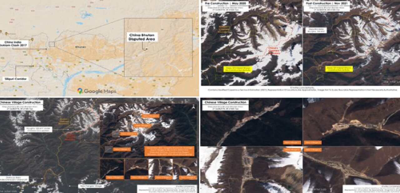 China की भूटान में घुसपैठ से भारत की बढ़ी चिंता, Doklam में बसाए 4 नए गांव China की भूटान में घुसपैठ से भारत की बढ़ी चिंता, Doklam में बसाए 4 नए गांव